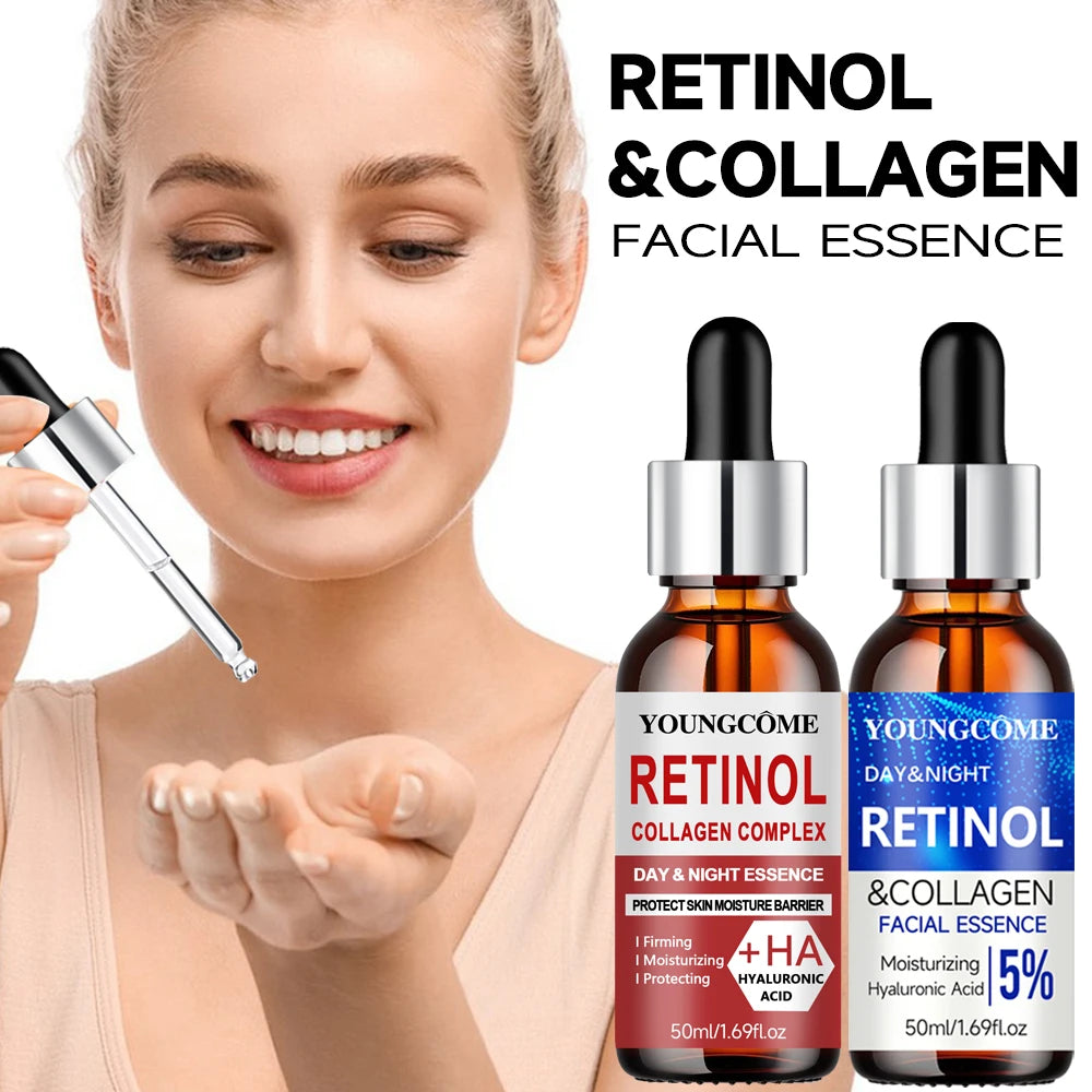 Retinol Neck and face set night cream for women