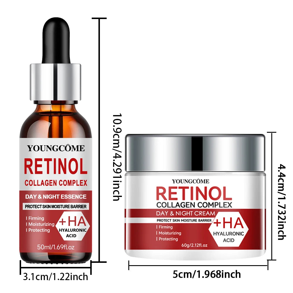 Retinol Moisturizing Repair Cream and Serum Set
