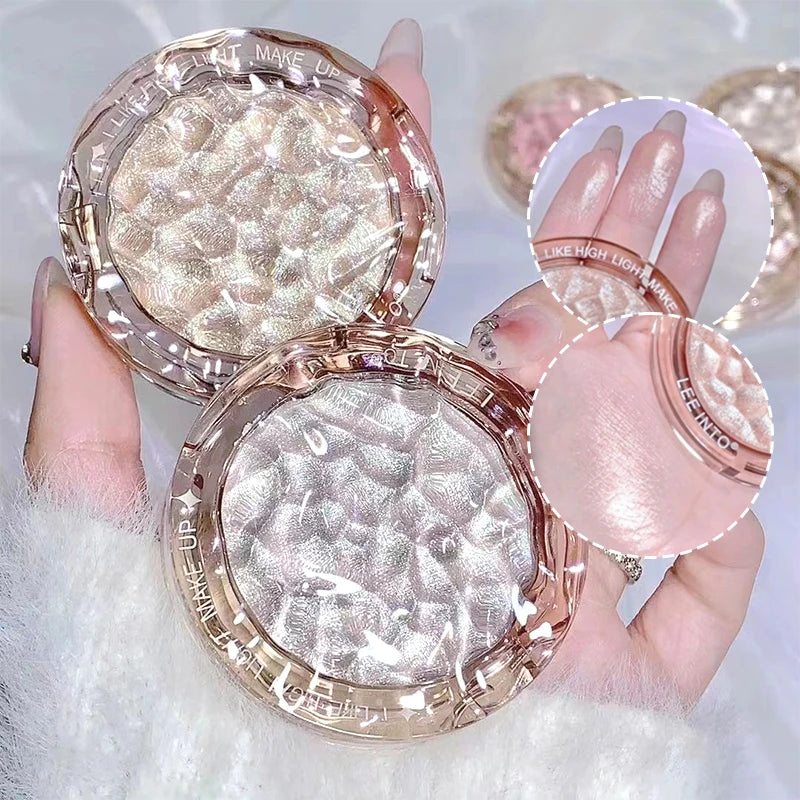 High gloss powder gloss glitter