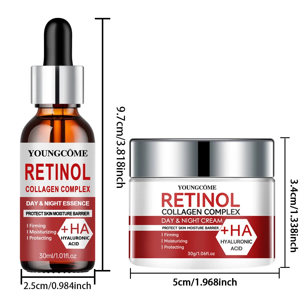 Retinol Moisturizing Repair Cream and Serum Set