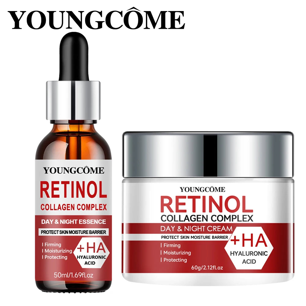 Retinol Moisturizing Repair Cream and Serum Set