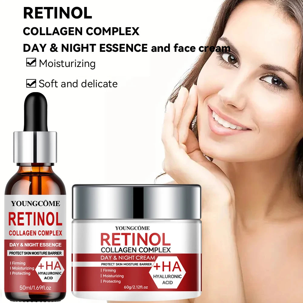 Retinol Moisturizing Repair Cream and Serum Set