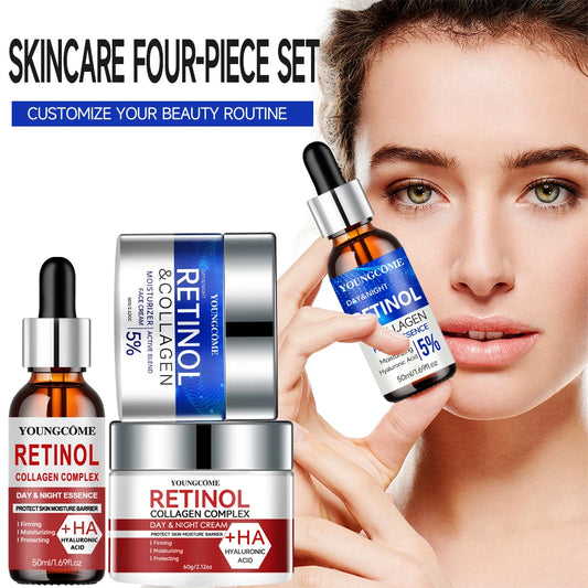Retinol Neck and face set night cream for women