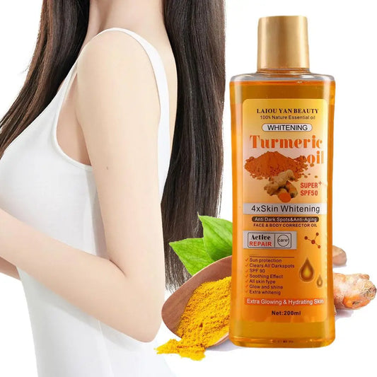 200ml Turmeric Essential Oil For Face & Body Moisturizing