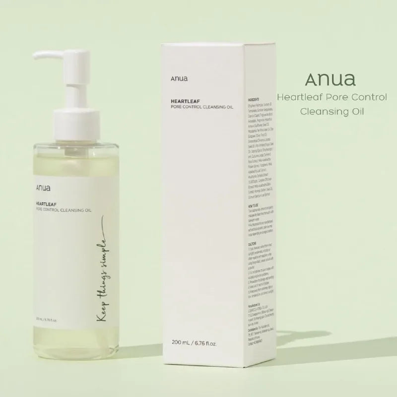 Korean Anua Skin Care Set Heartleaf