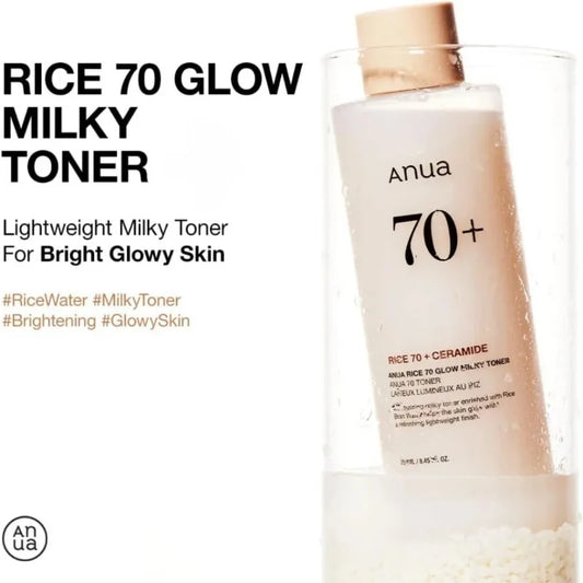 Anua Rice 70 Glowing Milky Toner