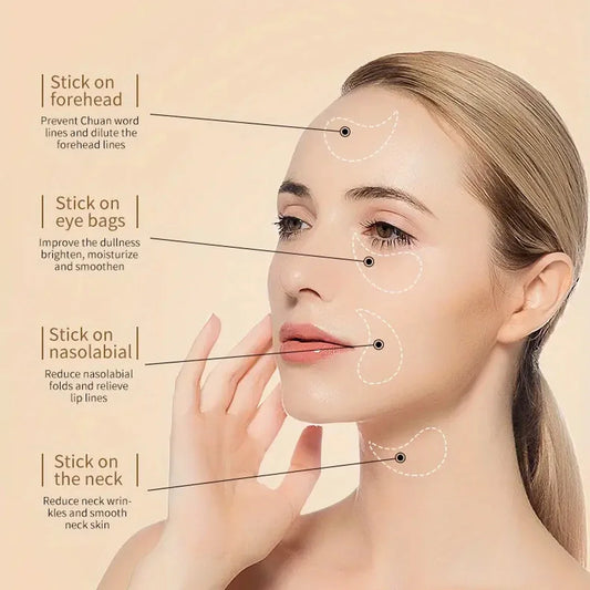 60pcs seaweed hyaluronic acid eye mask