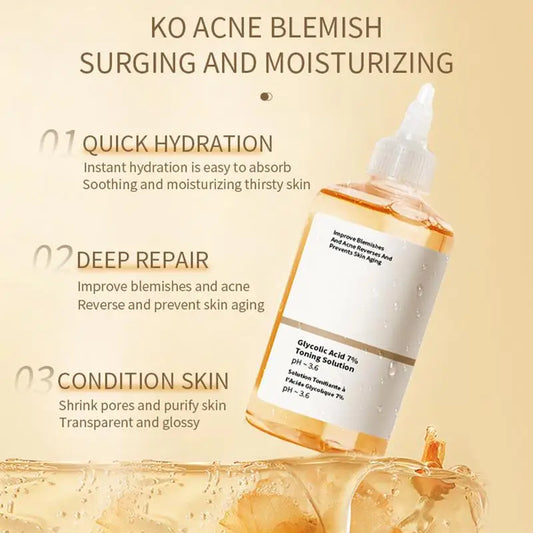 240ml Glycolic Acid 7% Toner Nourishing Gentle Glycolic Acid