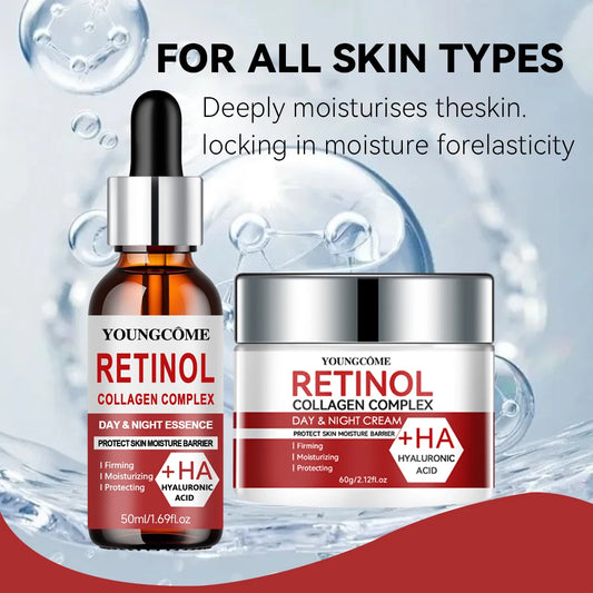 Retinol Moisturizing Repair Cream and Serum Set